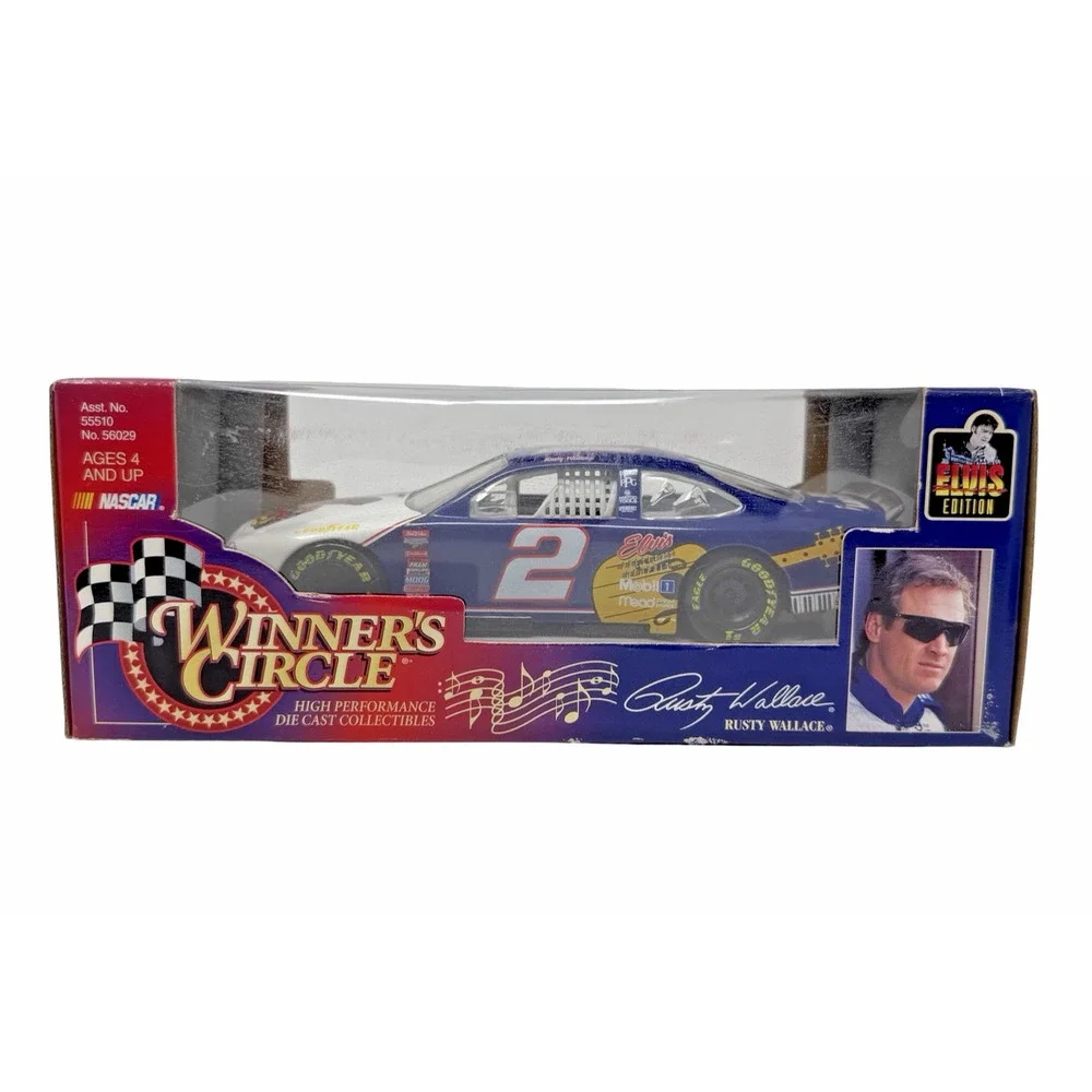 1998 Winners Circle Elvis Edition Rusty Wallace #2 NASCAR 1:24 Scale Sealed